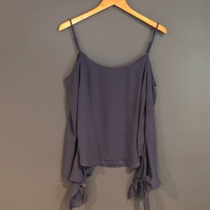 Grayish-Blue BCBG Blouse